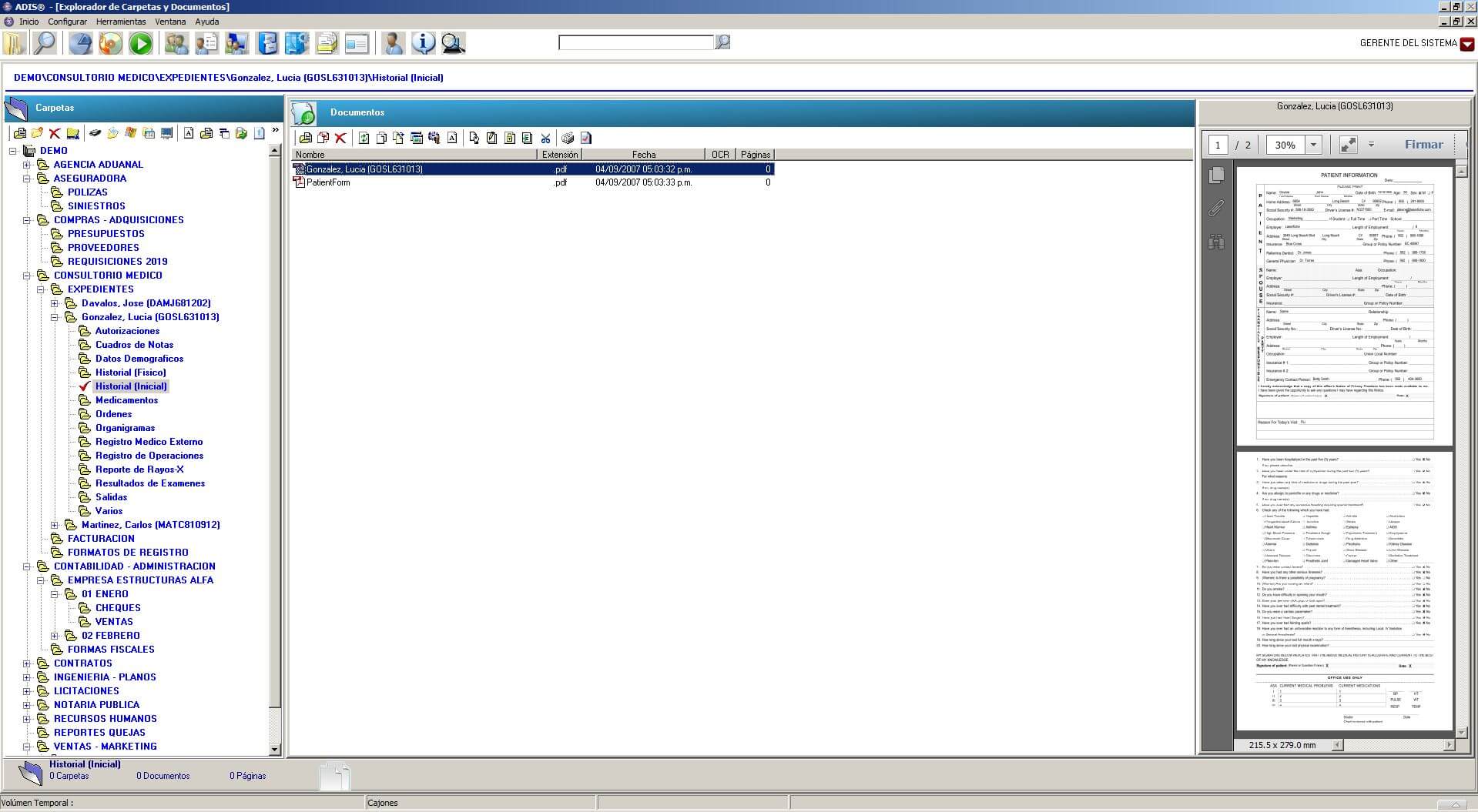 ADIS Software gestion documental